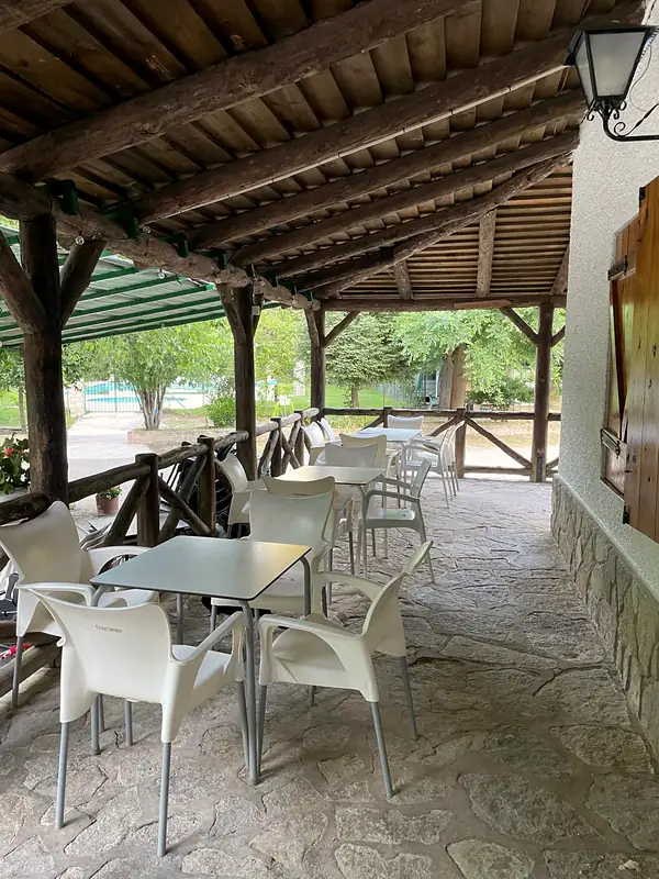 La terraza del bar